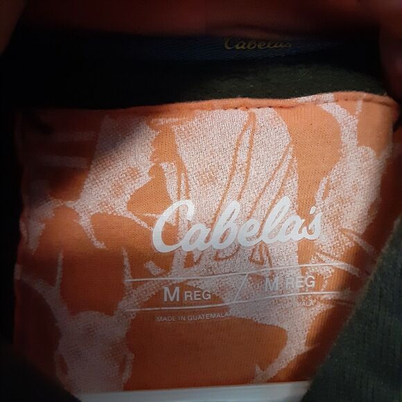 Cabela's Worlds Foremost Outfitter Regular Hoodie Hunting Fishing Outdoor Mens M - Picture 3 of 6